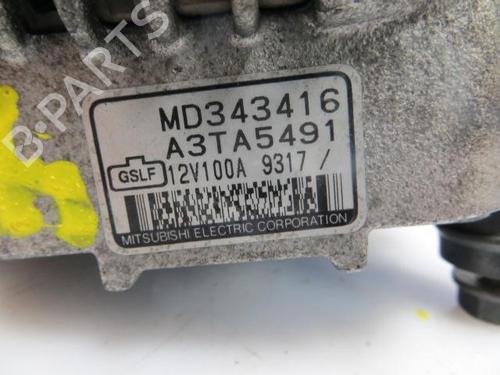 Alternator MITSUBISHI CARISMA (DA_) 1.8 (DA2A) | BP20117543M7 