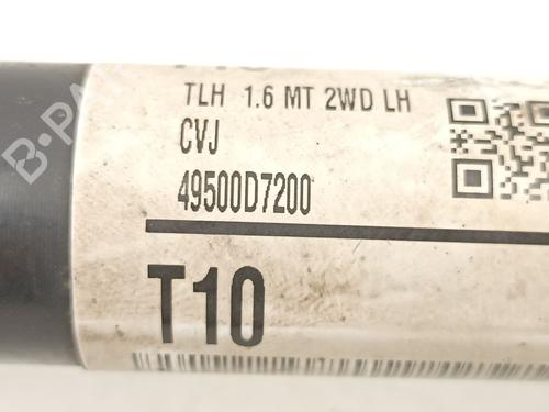 Left front driveshaft HYUNDAI TUCSON (TL, TLE) 1.6 GDi | BP20708116M38 