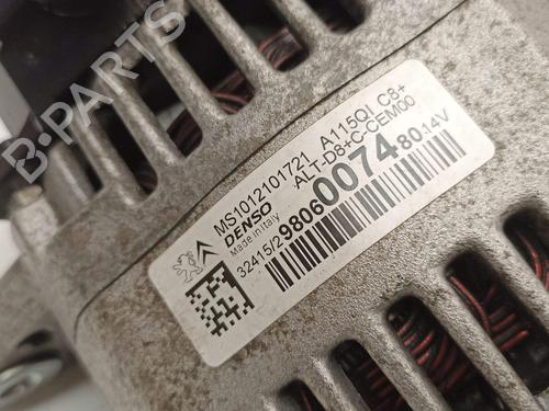 Alternator CITROËN C3 II (SC_) 1.2 VTi 82 | BP24502761M7 - Image 7