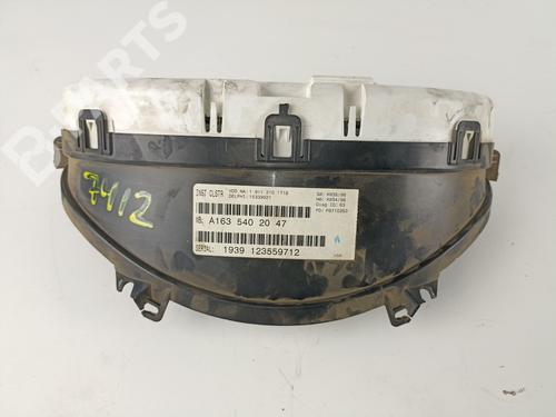 Instrument cluster MERCEDES-BENZ M-CLASS (W163)  | BP9815091C47 