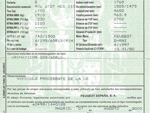 Starter PEUGEOT 406 (8B) 2.0 HDI 110 | BP20119497M8 