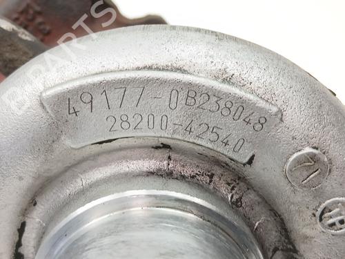Turbocharger/Supercharger HYUNDAI GALLOPER II (JK-01) 2.5 TD intercooler | BP27468875M71 