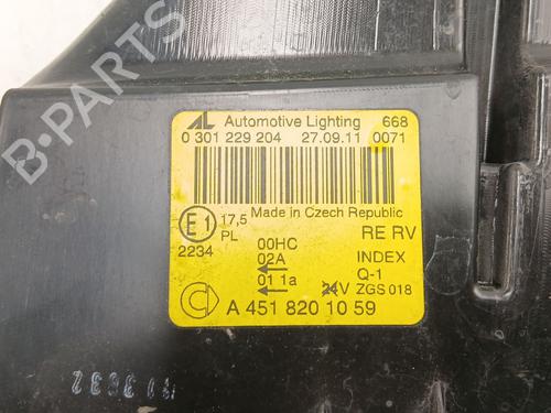 Right headlight SMART FORTWO Coupe (451) 1.0 Turbo (451.332) | BP34634052C29  - Image 10