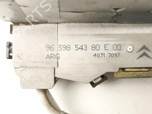 Rear left lock PEUGEOT 407 (6D_) 2.0 HDi 135 (6DRHRH, 6DRHRE, 6DRHRG, 6DRHRJ) | BP16766451C100 