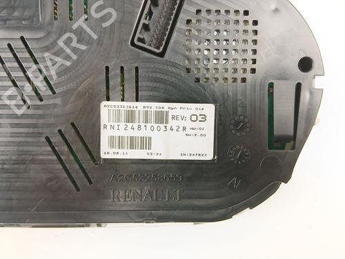 Instrument cluster RENAULT MEGANE III Grandtour (KZ0/1) 1.9 dCi (KZ0J, KZ0N, KZ1S) | BP28733037C47 