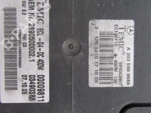 Køleventilator elektrisk MERCEDES-BENZ C-CLASS (W203) C 220 CDI (203.008) | BP20118358M35 