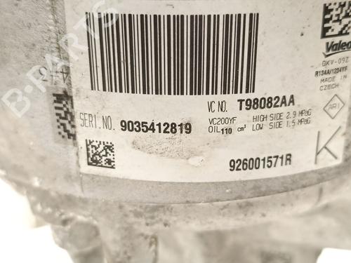 AC compressor DACIA SANDERO II 1.5 Blue dCi 95 (B8JL) | BP21810274M34 