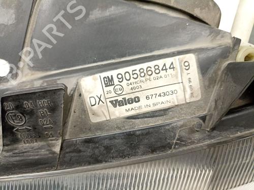 Left headlight OPEL VECTRA B (J96) 1.8 i 16V (F19) | BP24698471C28 