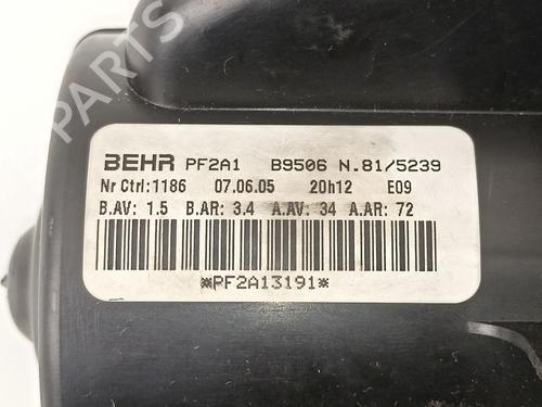 Heater blower motor PEUGEOT 307 SW (3H) 2.0 HDi 135 | BP13248181M62 