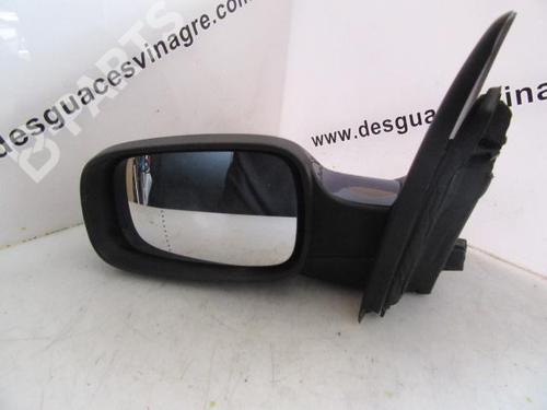 Left mirror RENAULT MEGANE II Saloon (LM0/1_) 1.5 dCi (LM0F, LM0T, LM2B) ELECTRICO | AZUL