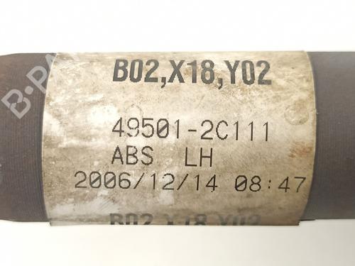 Left front driveshaft HYUNDAI ELANTRA III Saloon (XD) 2.0 CRDi | BP13951249M38 