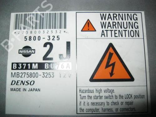 Electronic module NISSAN ALMERA TINO (V10)  | BP20116936M83 