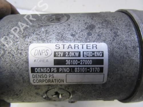 Startmotor KIA CERATO I Saloon (LD) 2.0 CRDi | BP20120663M8 