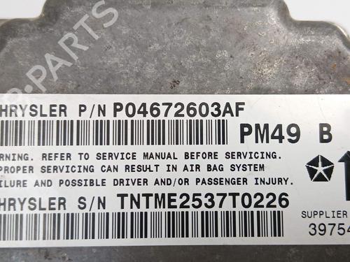 ECU airbags DODGE CALIBER 2.0 CRD | BP40009592M53 - Image 5
