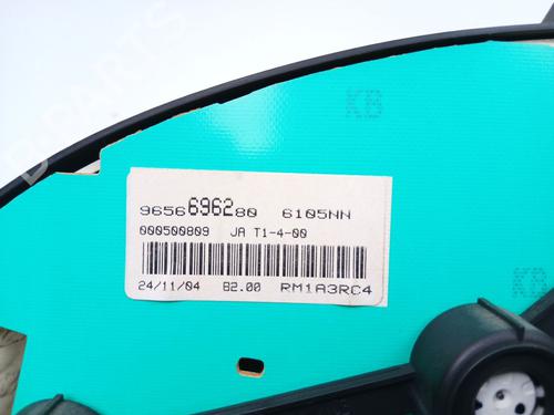 Instrument cluster PEUGEOT 206 Hatchback (2A/C) 1.4 HDi eco 70 | BP26134232C47 