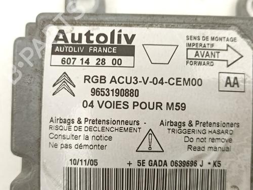 ECU airbags PEUGEOT PARTNER Box Body/MPV (5_, G_) 1.6 HDi 75 | BP19544851M53 