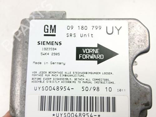 ECU airbags OPEL ASTRA G Estate (T98) 1.7 TD (F35) | BP31641991M53 