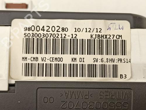 Instrument cluster PEUGEOT 508 I (8D_) 1.6 HDi | BP15256686C47 