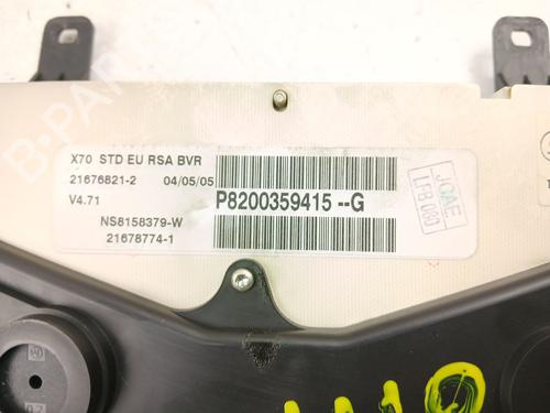 Instrument cluster RENAULT MASTER II Platform/Chassis (ED/HD/UD) 2.5 dCi 120 (ED0M, ED0U, ED0W, ED4M, ED8M, ED8W, HD0M,... | BP30591866C47