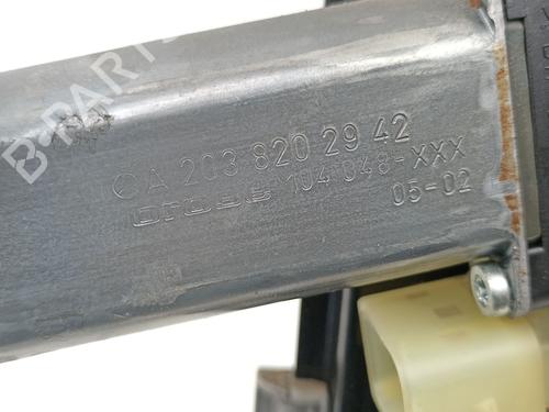 Rear left window mechanism MERCEDES-BENZ C-CLASS T-Model (S203) C 220 CDI (203.208) | BP17523002C24 