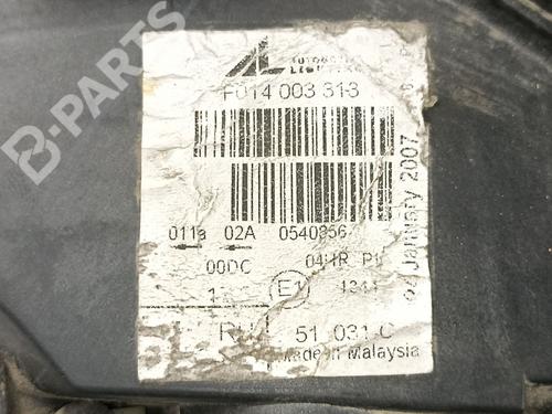 Højre forlygte MAZDA 6 Saloon (GG)  | BP11328657C29 