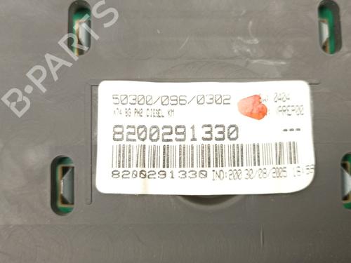 Instrument cluster RENAULT LAGUNA II (BG0/1_) 1.9 dCi (BG08, BG0G) | BP21554934C47 