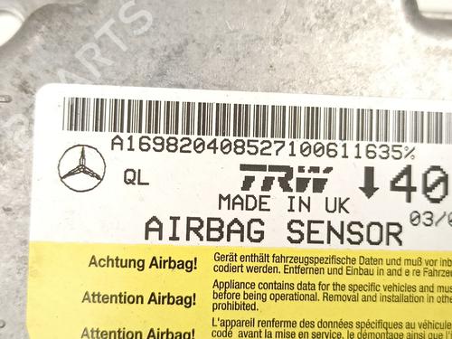 ECU airbags MERCEDES-BENZ A-CLASS (W169) A 180 CDI (169.007, 169.307) | BP25005640M53 