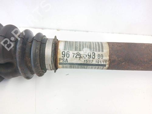 Left front driveshaft CITROËN C5 III (RD_) 1.6 HDi 110 (RD9HL0, RD9HR8, RD9HRA) | BP39509858M38 - Image 7