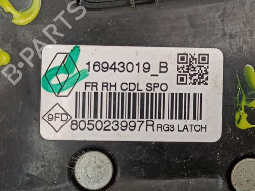 Front right lock RENAULT MEGANE IV Hatchback (B9A/M/N_) 1.3 TCe 140 (B9NB) | BP17493188C97 