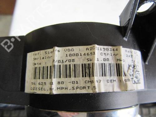 Instrument cluster PEUGEOT 207 SW (WK_) 1.6 HDi | BP20117886C47 