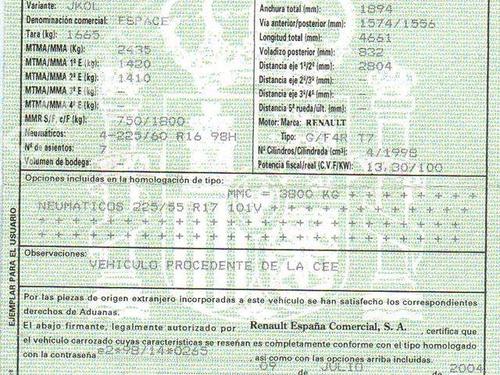Right taillight RENAULT ESPACE IV (JK0/1_) 2.0 (JK09) | BP27297860C35 - Image 12