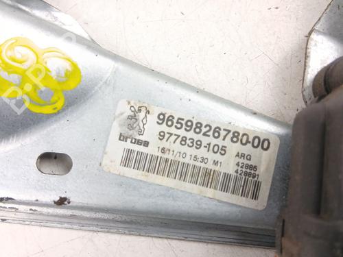 Rear left window mechanism PEUGEOT 308 I (4A_, 4C_) 1.6 HDi | BP30852966C24