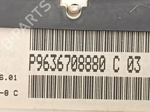 Instrument cluster PEUGEOT 307 (3A/C) 2.0 HDi 90 | BP17069320C47 