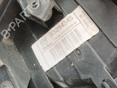 Left taillight OPEL MERIVA A MPV (X03) 1.7 DTI (E75) | BP28027747C34 