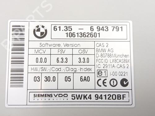 Electronic module BMW 3 (E90) 320 i | BP27528817M83 