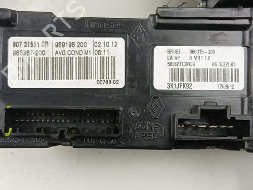 Front left window mechanism RENAULT MEGANE III Hatchback (BZ0/1_, B3_) 1.2 TCe (BZ2B, BZ11) | BP30906662C22