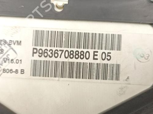 Instrument cluster PEUGEOT 307 (3A/C) 2.0 HDi 90 | BP25256529C47 