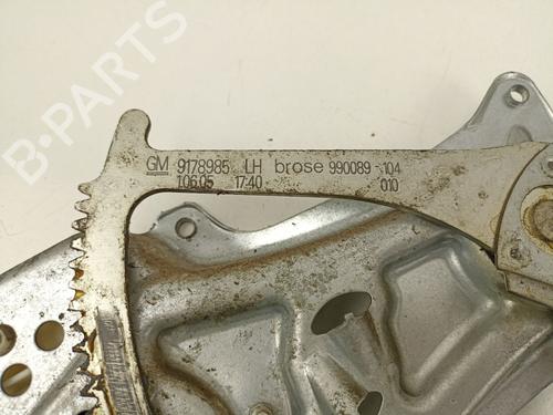 Front left window mechanism OPEL VECTRA C GTS (Z02)  | BP19343531C22 