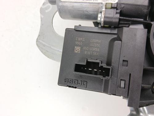 Rudehejsemekanisme venstre bagtil RENAULT SCÉNIC III (JZ0/1_) 1.5 dCi | BP29955966C24