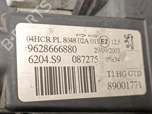 Left headlight PEUGEOT 206 Hatchback (2A/C) 1.4 16V | BP24169388C28 