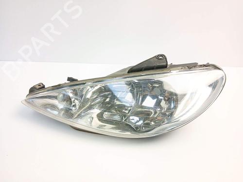 Used Left headlight Left headlight PEUGEOT 206 Van 1.4 HDi (68 hp) 39994181 39994181