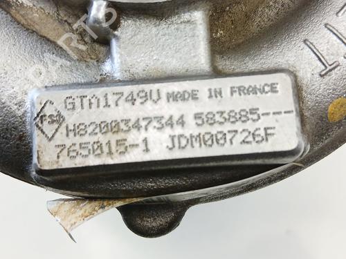 Turbocharger/Supercharger RENAULT SCÉNIC II (JM0/1_) 2.0 dCi (JM1K) | BP26321568M71 