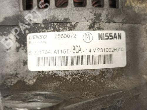Alternator NISSAN PRIMERA Hatchback (P11)  | BP16723359M7 