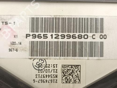 Instrument cluster PEUGEOT 307 (3A/C) 2.0 HDi 110 | BP17793912C47 