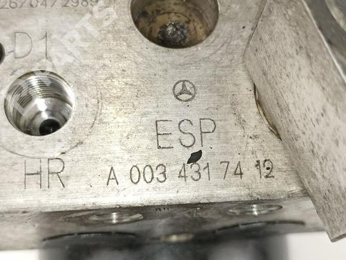 ABS pump MERCEDES-BENZ A-CLASS (W168) A 170 CDI (168.008) | BP11708895M43 
