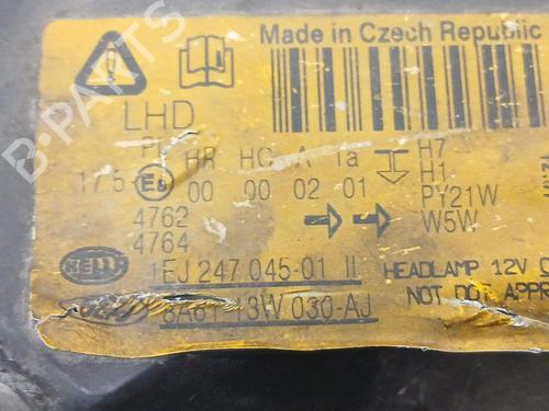 Left headlight FORD FIESTA VI Van 1.4 TDCi | BP39656981C28 - Image 8