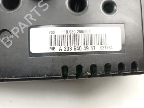 Instrument cluster MERCEDES-BENZ C-CLASS (W203) C 220 CDI (203.008) | BP23549184C47 