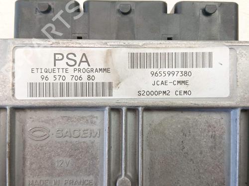 Control unit CITROËN C5 II (RC_) 1.8 16V (RC6FZB) | BP36533139M11 - Image 9