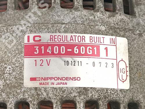 Alternator SUZUKI BALENO (EG)  | BP11291919M7 