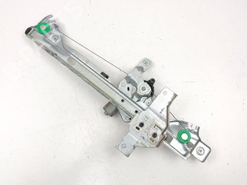 Rear right window mechanism PEUGEOT 5008 (0U_, 0E_) 2.0 HDi 150 / BlueHDi 150 | BP29608951C25 